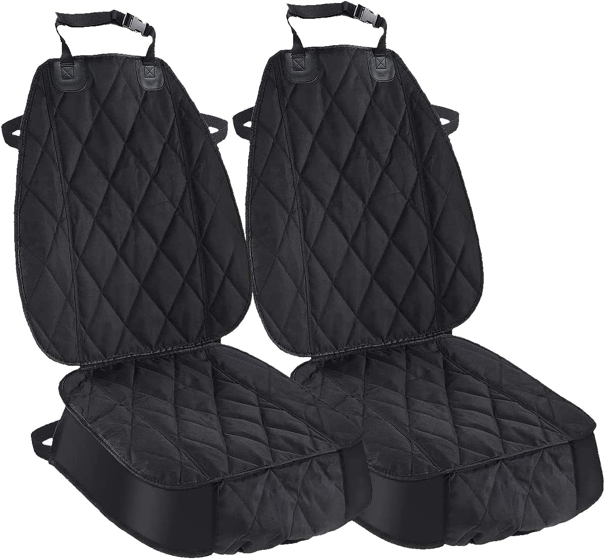 Asfrost Dog Seat Cover Cars Trucks Suvs, Thick 600D Waterproof Pet Car Seat Cover Dog, Heavy Duty & Wear-Resistant Durable Nonslip Backing with Side Flaps, Scratchproof Dog Front Seat Cover - Image 9