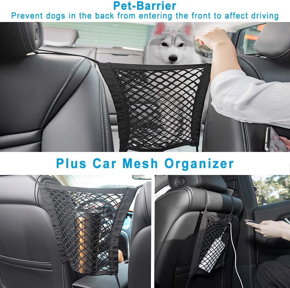 Bark Lover Dog Car Seat Cover for Back Seat Waterproof Backseat Protector, Nonslip Rear Seat Cover for Kids,Universal Size Fits Cars Trucks Suvs - Image 6